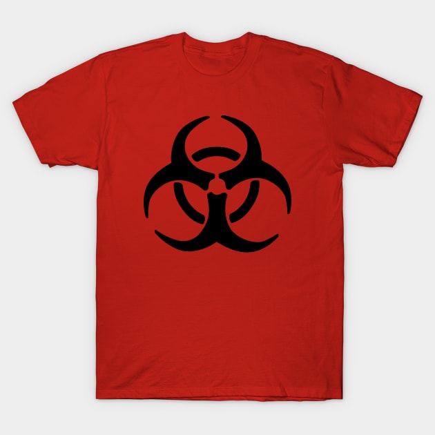 Biohazard Symbol T-Shirt by sweetsixty